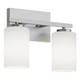 Bathroom Fixtures Two Lights by AFX Lighting ( 162 | LEOV1309MBSN Leo ) 