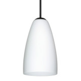 Mini Pendants Glass Down by Besa ( 74 | J-151107-LED-BK Besa Riva 9 Pendant ) 