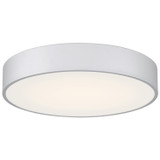Flush Mounts Glass Down by Access ( 18 | 49961LEDD-SAT/ACR Como ) 