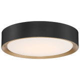 Flush Mounts Drum Shade by Access ( 18 | 49970LEDDLP-MBL/ACR Malaga ) 