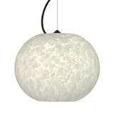 Mini Pendants Glass Down by Besa ( 74 | 1KX-477619-LED-BK Besa Luna Cable Pendant ) 