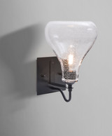 Sconces Single Glass by Besa ( 74 | 1WG-MELOCL-BK Melo ) 