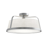 Semi-Flush Mts. Drum Shade by AFX Lighting ( 162 | LIZC18MBSN Lizzette ) 