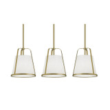 Linear/Island Multi-port/Cascade by AFX Lighting ( 162 | LIZP10MBLBLNR3 Lizzette ) 