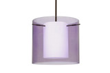 Pendants Drum Shade by Besa ( 74 | 1TT-A18407-LED-BR Pahu ) 