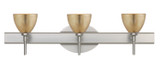 Bathroom Fixtures Three Lights by Besa ( 74 | 3SW-1758GF-SN Divi ) 