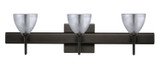 Bathroom Fixtures Three Lights by Besa ( 74 | 3SW-1758SF-BR-SQ Divi ) 