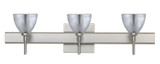 Bathroom Fixtures Three Lights by Besa ( 74 | 3SW-1758SF-SN-SQ Divi ) 