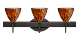 Bathroom Fixtures Three Lights by Besa ( 74 | 3SW-177918-BR Mia ) 