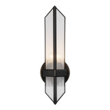Sconces Single Glass by Alora ( 452 | WV332904UBCR Cairo ) 