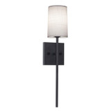 Sconces Single Candle by AFX Lighting ( 162 | ROSS0420CBBK Rose ) 