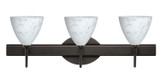 Bathroom Fixtures Three Lights by Besa ( 74 | 3SW-177919-BR Mia ) 