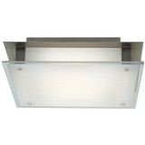 Flush Mounts Glass Down by Access ( 18 | 50031LEDD-BS/FST Vision SQ ) 