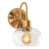 Sconces Single Glass by AFX Lighting ( 162 | LNYS0710MBVG Laney ) 