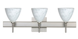 Bathroom Fixtures Three Lights by Besa ( 74 | 3SW-177919-SN-SQ Mia ) 