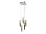 Mini Chandeliers Glass Shade by Avenue Lighting ( 192 | HF1900-5-AP-CH Aspen ) 