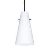 Mini Pendants Glass Down by Besa ( 74 | J-412407-BK Besa Cierro Pendant ) 