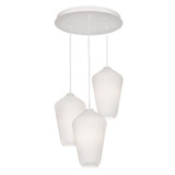 Mini Pendants 3 Light Cluster by AFX Lighting ( 162 | LOLP11WHRND3 Lola ) 