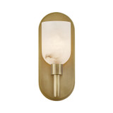 Sconces Single Glass by Alora ( 452 | WV338101VBAR Lucian ) 