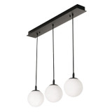 Linear/Island 3 Light Bar by AFX Lighting ( 162 | LRTP07MBBKLNR3 Loretto ) 