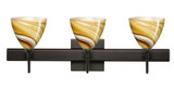 Bathroom Fixtures Three Lights by Besa ( 74 | 3SW-1779HN-BR-SQ Mia ) 