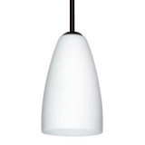 Mini Pendants Glass Down by Besa ( 74 | 1TT-151107-BK Besa Riva 9 Pendant ) 
