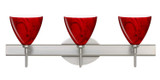 Bathroom Fixtures Three Lights by Besa ( 74 | 3SW-1779MA-SN Mia ) 