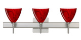 Bathroom Fixtures Three Lights by Besa ( 74 | 3SW-1779MA-SN-SQ Mia ) 