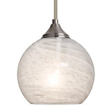 Mini Pendants Glass Down by Besa ( 74 | 1TT-JILLYCL-EDIL-SN Besa Jilly Stem Pendant ) 