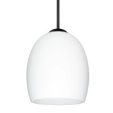 Mini Pendants Glass Down by Besa ( 74 | J-169707-LED-BK Besa Lucia Pendant ) 