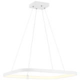Mid. Chandeliers Ring/Halo by Access ( 18 | 50946LEDD-MWH/ACR Ravello ) 