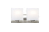 Bathroom Fixtures Two Lights by Besa ( 74 | 2WZ-CELTICCL-LED-SN Celtic ) 