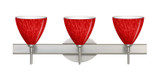 Bathroom Fixtures Three Lights by Besa ( 74 | 3SW-1779RC-SN Besa Mia Vanity ) 