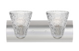 Bathroom Fixtures Two Lights by Besa ( 74 | 2WZ-NICO5CL-SN Nico ) 