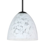 Mini Pendants Glass Down by Besa ( 74 | 1BC-757219-LED-BK Besa Sasha Pendant ) 