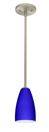 Mini Pendants Glass Down by Besa ( 74 | 1TT-1511CM-LED-SN Riva ) 