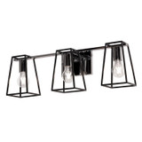 Bathroom Fixtures Three Lights by AFX Lighting ( 162 | LYNV2407MBBKPC Lynn ) 