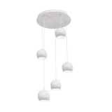 Pendants Multi-port/Cascade by AFX Lighting ( 162 | RXYP08WHRND5 Roxy ) 