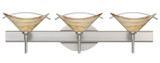 Bathroom Fixtures Three Lights by Besa ( 74 | 3SW-181305-SN Hoppi ) 