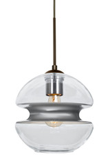 Multi-Systems Line Voltage Pendants by Besa ( 74 | J-HULA8SL-EDIL-BR Hula 8 ) 