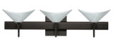 Bathroom Fixtures Three Lights by Besa ( 74 | 3SW-191352-BR-SQ Hoppi ) 