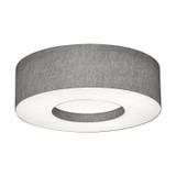 Flush Mounts Drum Shade by AFX Lighting ( 162 | MCF1524LAJUD-GY-BB Montclair ) 