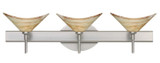 Bathroom Fixtures Three Lights by Besa ( 74 | 3SW-191383-SN Hoppi ) 
