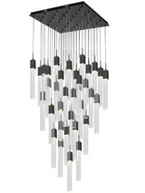 Large Chandeliers Multi-Port/Cascade by Avenue Lighting ( 192 | HF1903-41-GL-BK-C The Original Glacier ) 