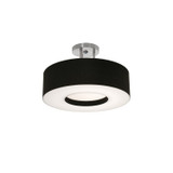Semi-Flush Mts. Drum Shade by AFX Lighting ( 162 | MCF1524MB-BKSF Montclair ) 