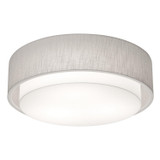 Flush Mounts Drum Shade by AFX Lighting ( 162 | SAF1824LAJUD-LW-BB Sanibel ) 