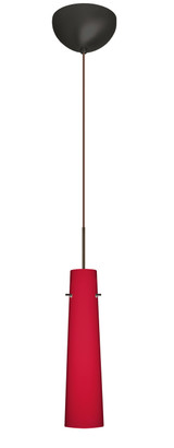 Mini Pendants Glass Down by Besa ( 74 | 1XC-5674RM-BR Camino ) 