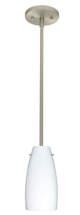 Mini Pendants Glass Down by Besa ( 74 | 1TT-151207-LED-SN Tao ) 