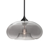 Mini Pendants Glass Down by Besa ( 74 | 1TT-BANASM-BK Besa Bana Pendant ) 