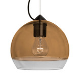 Mini Pendants Glass Down by Besa ( 74 | 1KX-ALLY8AM-BK Besa Ally 8 Cable Pendant ) 